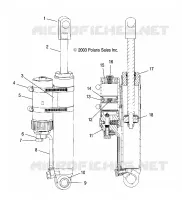 SHOCK (REAR TRACK)