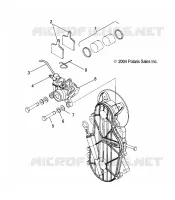 FRENO CALIPER MOUNTING