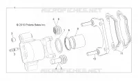 FRENO POSTERIORE CALIPER