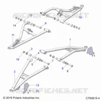 SOSPENSIONI ANTERIORI CONTROL ARMS