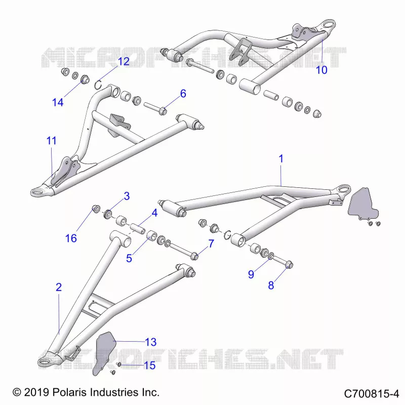 SOSPENSIONI ANTERIORI CONTROL ARMS