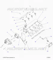 ASPIRAZIONE MANIFOLD, FUEL RAIL AND RELATED