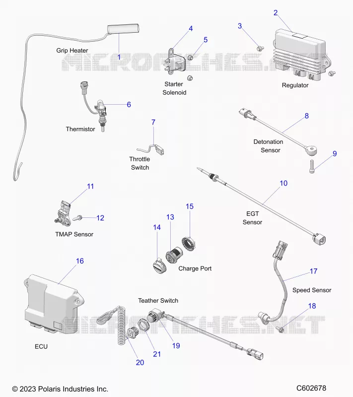ELETTRICO, COMPONENTS