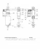 SUSPENSION, SHOCK ANTERIORE TRACK (7045300)