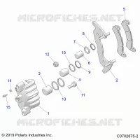 BRAKES, PINZA FRENO ANTERIORE