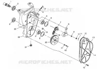 carter della catena 700 XCR 0985678(A) and EUROPEAN 700 XCR E985678 (4943114311B007)