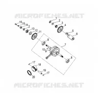 ENGINE, ALBERO MOTORE AND PISTON