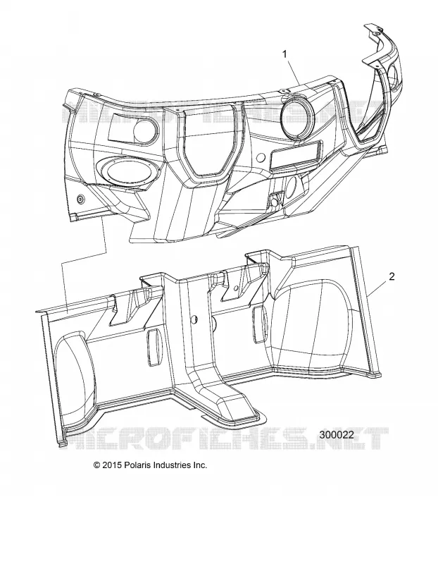 CRUSCOTTO, LOWER, STEREO AND HEATER, RH