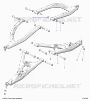 SOSPENSIONI ANTERIORI CONTROL ARMS MOUNTING