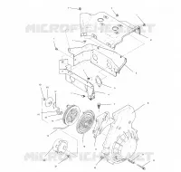 VENTILATORE HOUSING   AUTOAVVOLGENTE ASSEMBLY