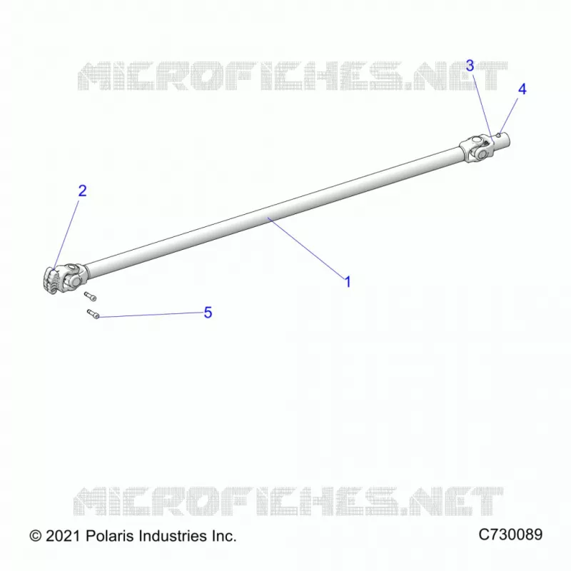 TRASMISSIONE, FRONT PROP SHAFT