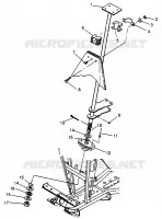 STERZO POST SPORTSMAN 500 W969244 (4936093609B012)