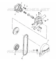 POMPA DELL'ACQUA ASSEMBLY RXL/RXL SKS (4921322132040A)