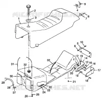 SEDILE   SERBATOIO DI GAS XLT SP 0985776 (4942164216A006)