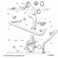 MOTORE, WATERPUMP AND BYPASS
