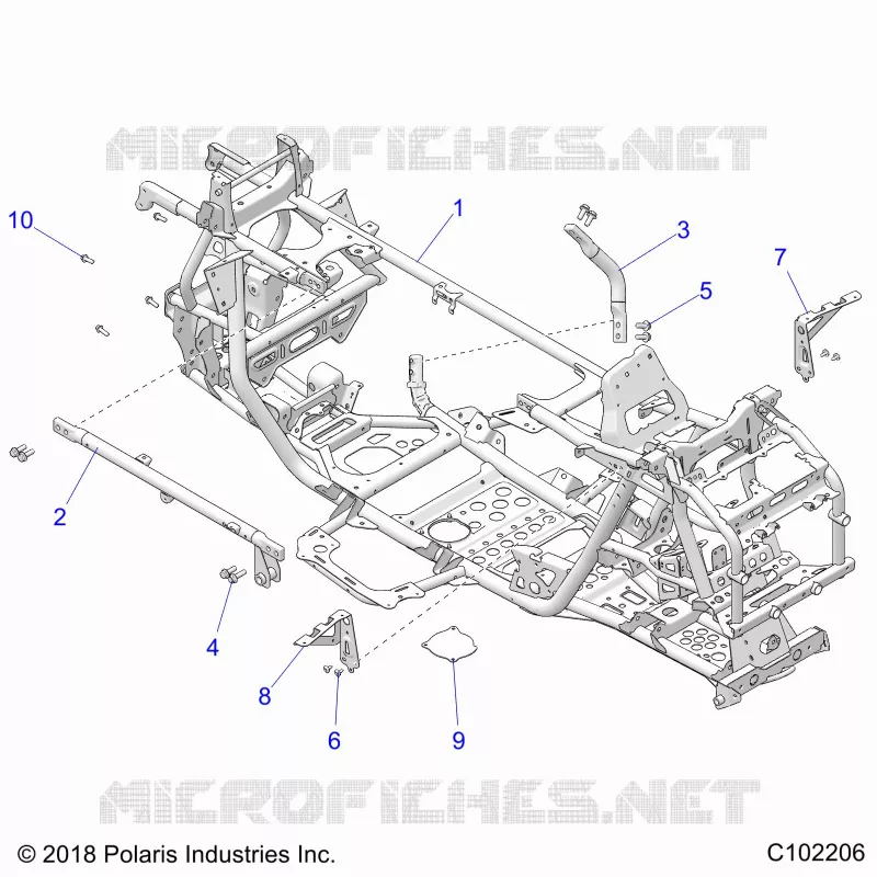 CHASSIS, MAIN TELAIO