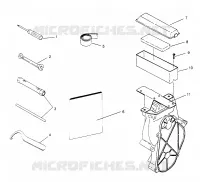 KIT DI STRUMENTI 440 0962760 (4931743174C004)