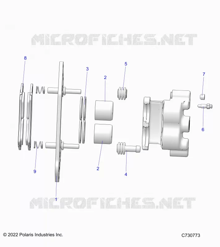 FRENO ANTERIORE CALIPER