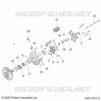 TRASMISSIONE, PRIMARY CLUTCH