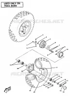 RUOTA ANTERIORE ASSEMBLY-TRAIL BOSS (4911701170026A)
