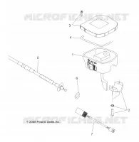 TIMONE, CONTROLLI, ACCELERATORE ASM. and CABLE