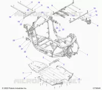 CHASSIS, MAIN FRAME AND SCIARED PLATES