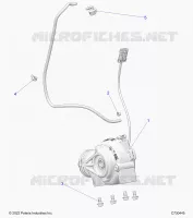TRASMISSIONE, FRONT GEARCASE MOUNTING