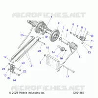 SUSPENSION, POSTERIORE COPPIA ARM