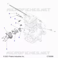 ENGINE, CORPO FARFALLATO AND FUEL RAIL
