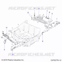 CARROZZERIA POSTERIORE RACK, MOUNTING