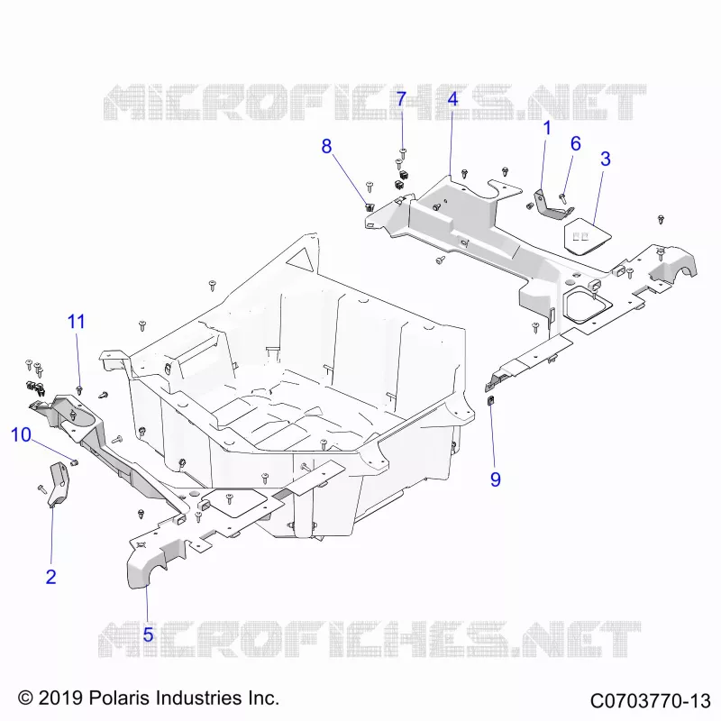 CARROZZERIA POSTERIORE RACK, MOUNTING