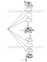 POMPA DI BENZINA ASSEMBLY  SLX 780 B954287 (4933953395C007)