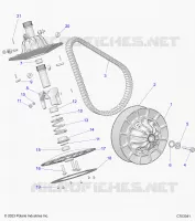 TRASMISSIONE, SECONDARY CLUTCH
