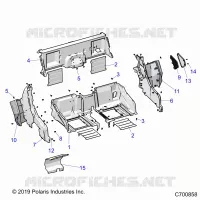 CARROZZERIA POSTERIORE CLOSEOFF AND FENDERS