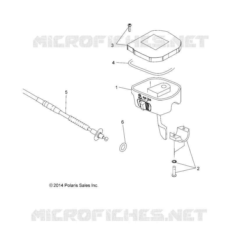 TIMONE, CONTROLS, THROTTLE ASM. AND CABLE