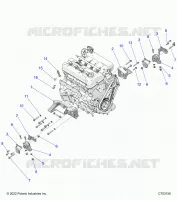 MOTORE, MOUNTING &amp; LONG BLOCK