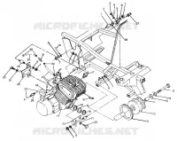 MONTAGGIO DEL MOTORE 250 4x6 / W928627 (4922902290006A)