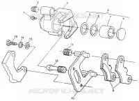 FRONT FRENO Magnum 4x4 W968144 and  Swedish Magnum 4x4 S968144 (4936053605B006)