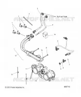 SISTEMA DI ALIMENTAZIONE CARBURANTE, RAIL, LINES AND THROTTLE BODY