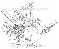 MONTAGGIO DEL MOTORE SWEDISH 4x4 400L S948140 (4926912691A010)