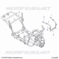 CHASSIS, TELAIO PRINCIPALE