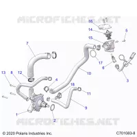 MOTORE, WATERPUMP AND BYPASS