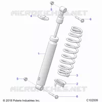 SUSPENSION, SHOCK ANTERIORE