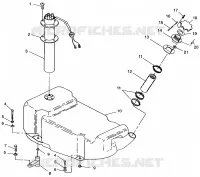 CARBURANTE TANK SL 750 B954070 (4930523052A009)