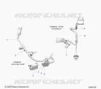 ELETTRICO, WIRE HARNESS, HOOD, ELEC. START