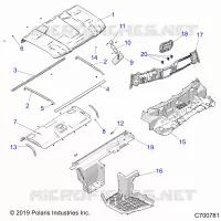 OPT, PREP AUDIO ROOF, CAPPUCCIO LINER, REAR CLOSE OFF AND DASH