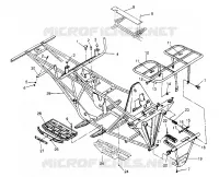 PARAURTI / PORTAPACCHI MOUNTING 6X6 300 W948730 (4926792679A007)