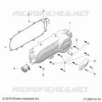 TRASMISSIONE, CLUTCH COVER AND DUCTING