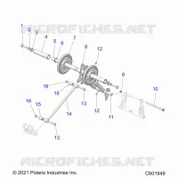 SUSPENSION, POSTERIORE COPPIA ARM
