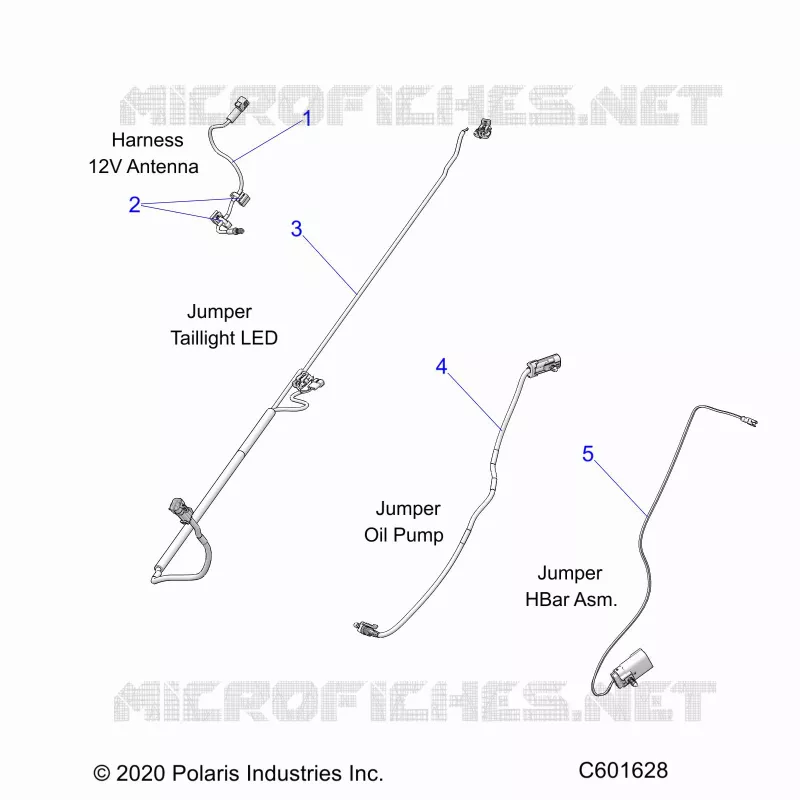 ELETTRICO, JUMPER WIRES/12V HARNESS